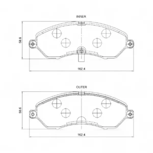 DISC PADS FRONT MAHINDRA