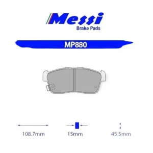 DISC PADS FRONT SUZUKI/DAIHATSU