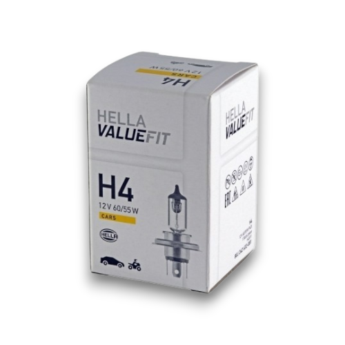 HELLA H4 HEADLIGHT BULB -12V 55/60W